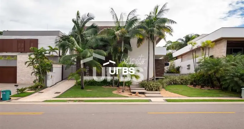 Casa em condomínio fechado com 4 quartos à venda na Rua das Caliandras, Jardins Munique, Goiânia