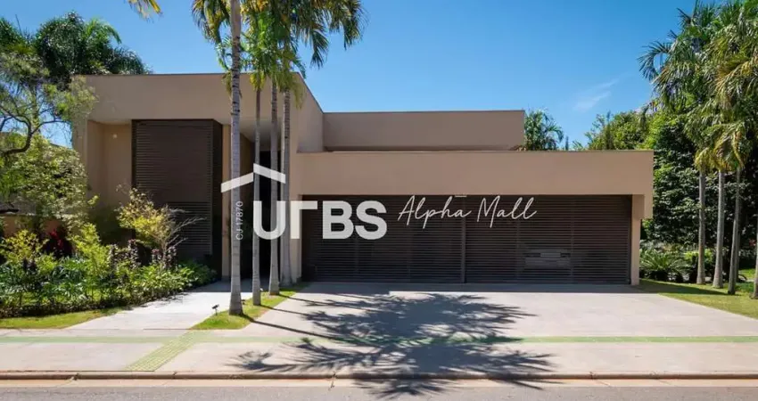 Alphaville goiás - casa de condomínio 5 quartos, sendo 5 suítes