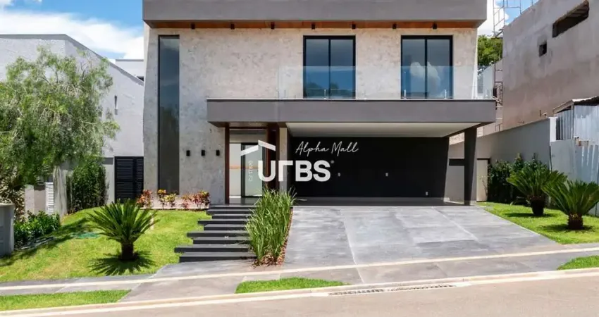 Alphaville araguaia - casa de condomínio 5 quartos, sendo 5 suítes