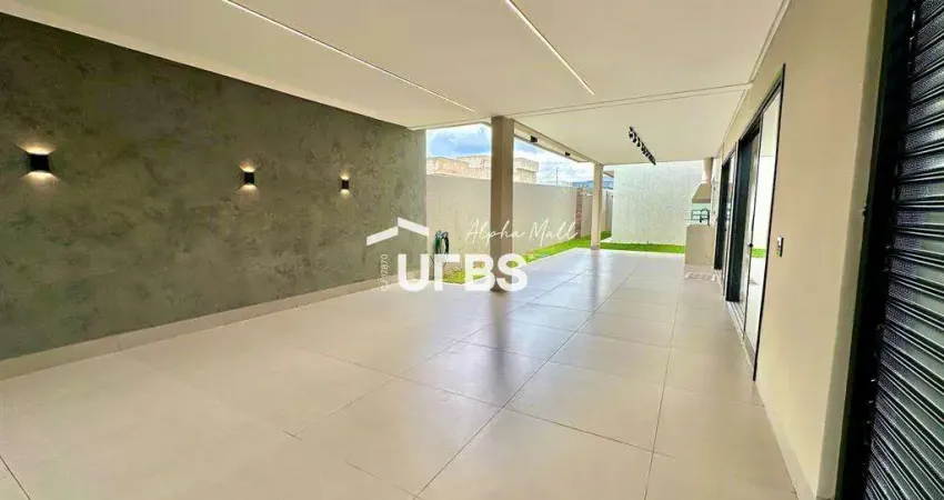 Casa em condomínio fechado com 3 quartos à venda na Alameda Dinamarca, Terras Alpha Residencial 1, Senador Canedo