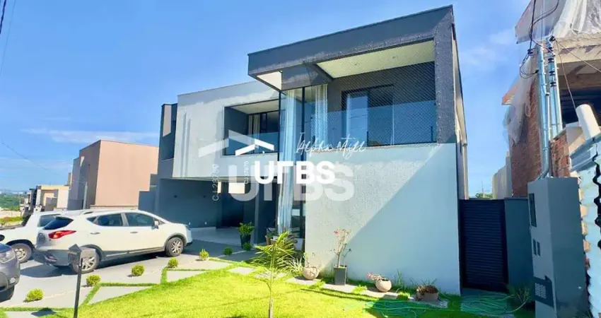 Casa em condomínio fechado com 4 quartos à venda na Rua Adra, Jardins Barcelona, Senador Canedo