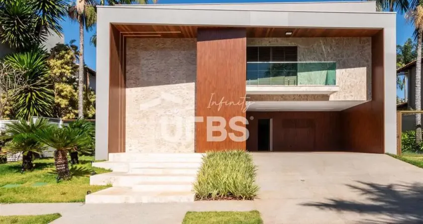 Casa em condomínio fechado com 5 quartos à venda na Rua Amaralina, Residencial Alphaville Flamboyant, Goiânia