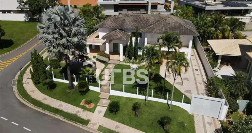 Casa em condomínio fechado com 4 quartos à venda na Rua Sírius, Residencial Alphaville Flamboyant, Goiânia