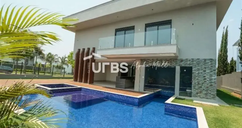 Alphaville goiás - casa de condomínio 4 quartos, sendo 4 suítes