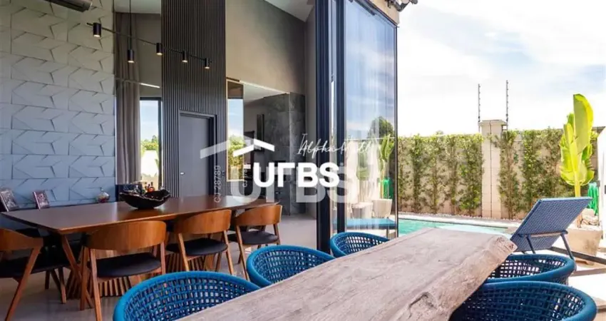 Casa em condomínio fechado com 3 quartos à venda na Alameda Turquia, Terras Alpha Residencial 2, Senador Canedo