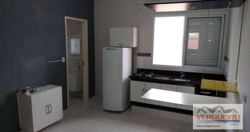 Kitnet com 1 dormitório para alugar, 15 m² por R$ 1.440,01/mês - Parque Industrial - São José dos Campos/SP