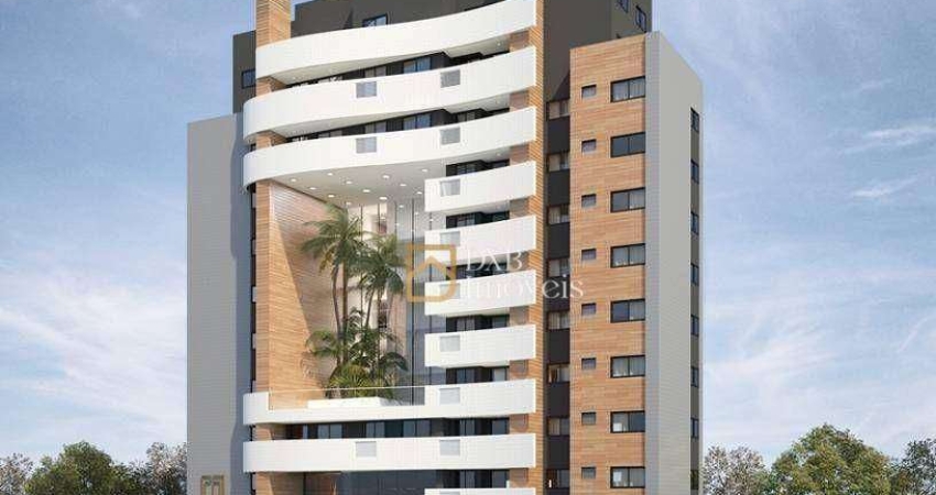 Apartamento com 3 dormitórios à venda, 84 m² por R$ 857.369,96 - Mercês - Curitiba/PR