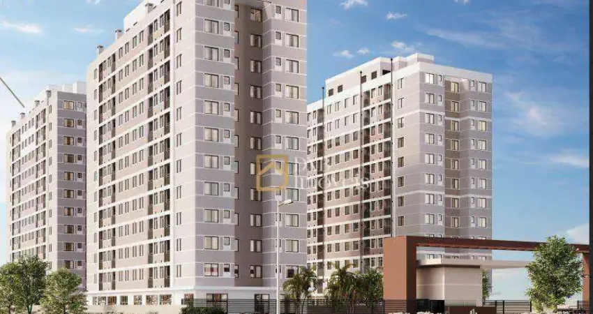 Apartamento com 2 dormitórios à venda, 46 m² por R$ 400.084,25 - Rebouças - Curitiba/PR