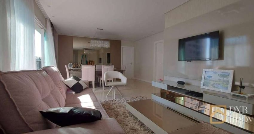 Apartamento 100% MOBILIADO com 3 QTS e 3 Vagas para alugar, 111 m² por R$ 8.490/mês - Champagnat - Curitiba/PR