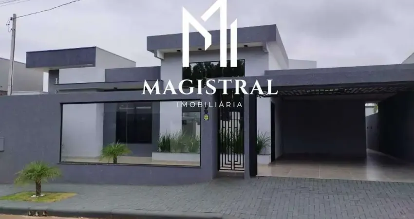 Casa à venda em cascavel - recanto tropical (180 m² de área interna, 301 m² de terreno)