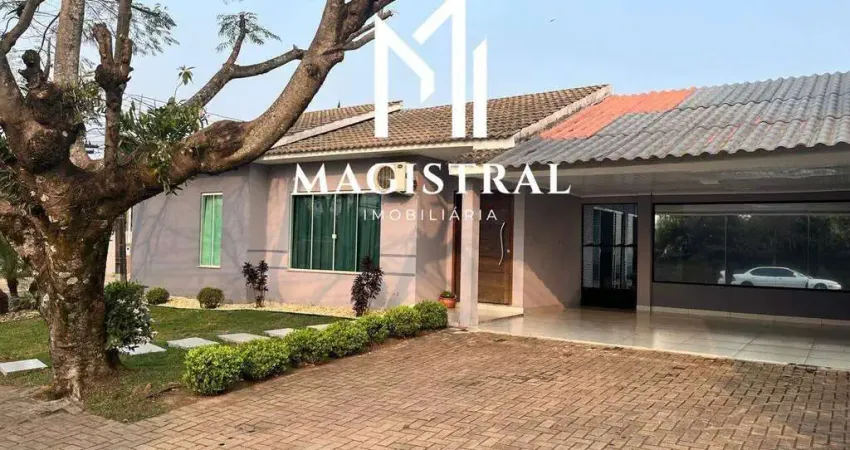 Casa de condomínio à venda, 4 quartos, 1 suíte, 4 vagas, pacaembu - cascavel/pr