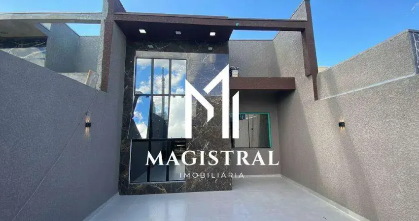 Casa à venda em cascavel – bairro positano, 60m² (internos) em terreno de 100m²