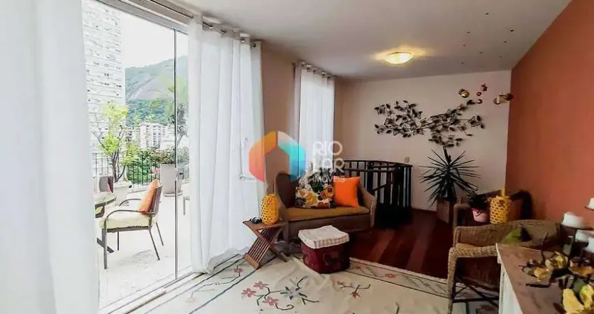 Botafogo, Cobertura Duplex, Vista Cristo Redentor, 2 quartos, suíte, Portaria 24 Horas, Lazer Play