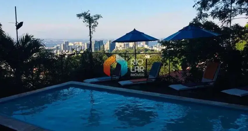 Casa com 6 quartos à venda na Rua Aprazível, Santa Teresa, Rio de Janeiro