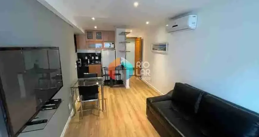 Flat à venda em ipanema, 45 m2, lazer completo, vaga de garagem, mobiliado, rio de janeiro, rj.