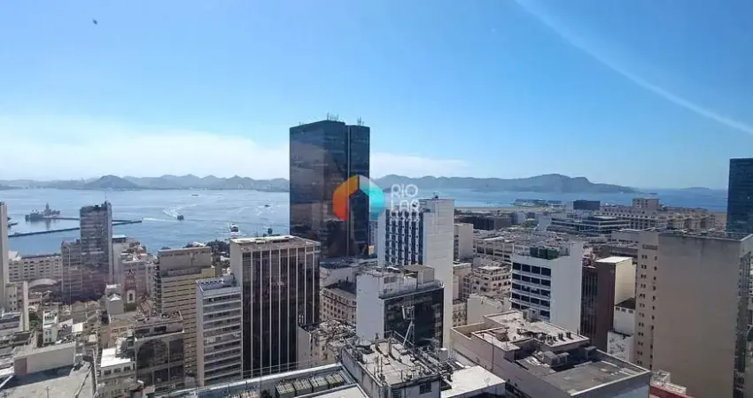 Sala comercial com 5 salas para alugar na Avenida Rio Branco, Centro, Rio de Janeiro
