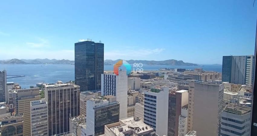 Sala comercial com 9 salas para alugar na Avenida Rio Branco, Centro, Rio de Janeiro