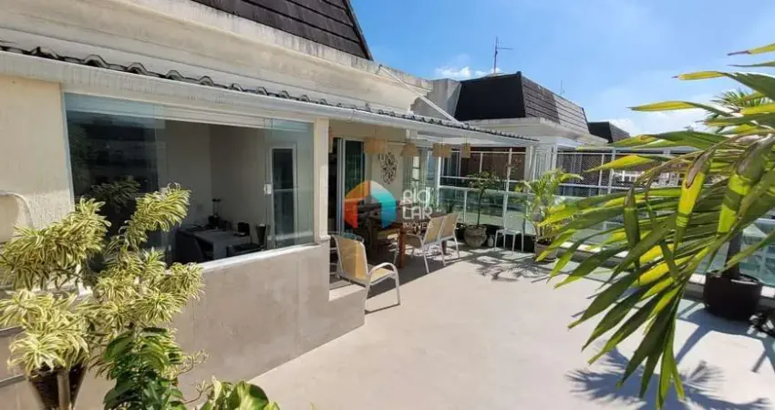 Cobertura  à venda, barra da tijuca, 200m², 3 quartos, 1 suíte, 3 vagas, rio de janeiro, rj