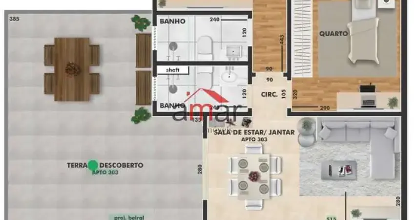 Apartamento com 2 quartos à venda na Santa Terezinha, Belo Horizonte 