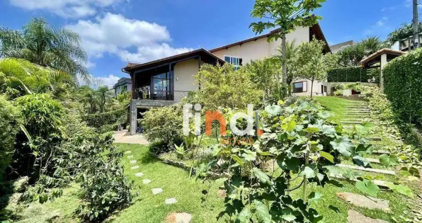 Casa com 4 dormitórios (2 suítes) à venda, 445 m² por R$ 1.890.000 - GRANJA VIANA – PARQUE DAS ARTES - Embu das Artes/SP