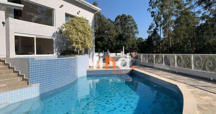 Casa com 5 dormitórios (5 suítes), 1100 m² - venda por R$ 7.300.000 ou aluguel por R$ 26.995/mês - São Paulo II - Cotia/SP