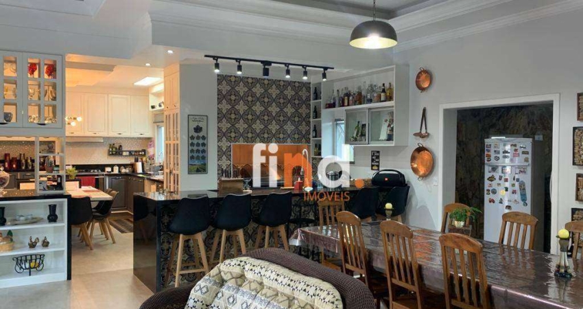 Casa com 5 dormitórios (5 suítes) totalmente mobiliado, 582 m² por R$ 7.300.000 - São Paulo ll - Granja Viana - Cotia/SP