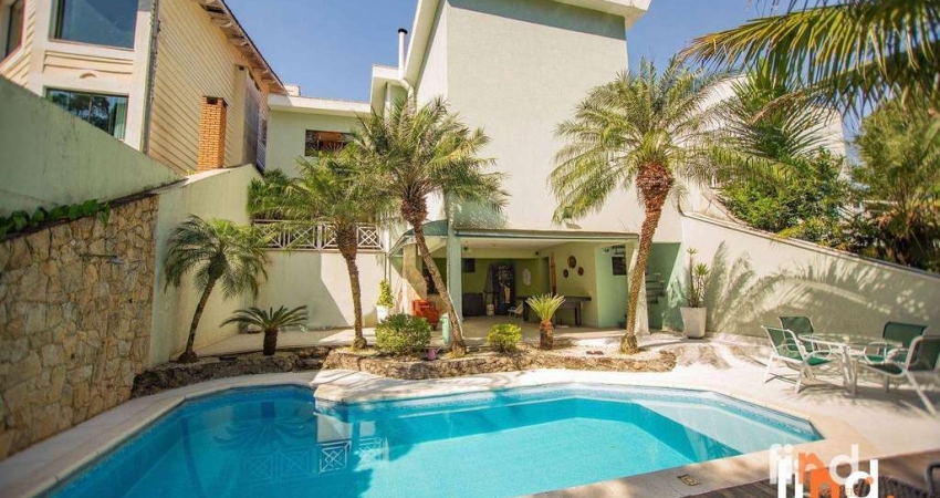 Casa com 5 dormitórios  (4 suítes), à venda, 420 m² por R$ 1.650.000 - São Paulo ll - Granja Viana - Cotia/SP