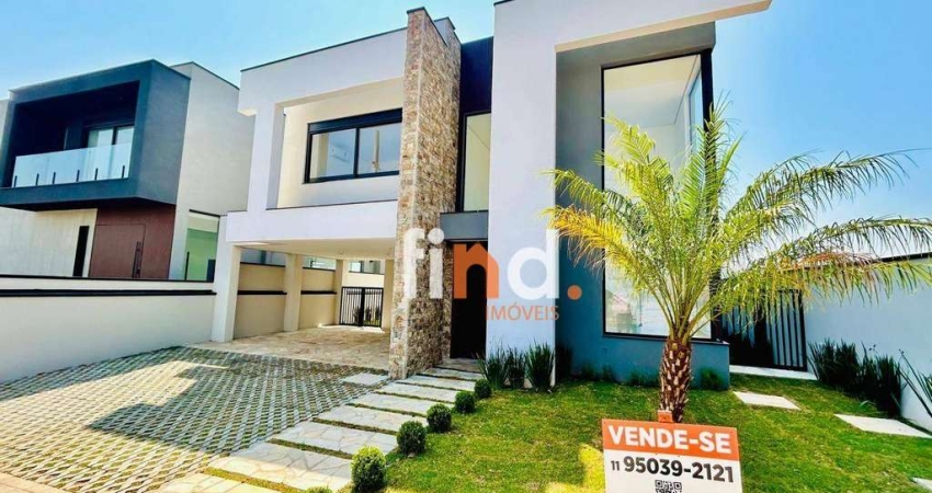 Casa Nova com 4 dormitórios (suítes) à venda, 344 m² por R$ 3.500.000 - São Paulo ll - Granja Viana - Cotia/SP