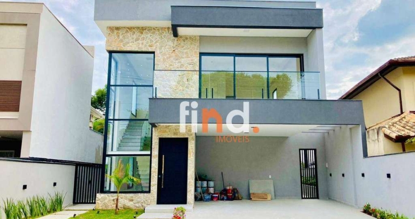Casa NOVA com 4 dormitórios (suítes) à venda, 335 m² por R$ 3.000.000 - São Paulo ll - Granja Viana - Cotia/SP