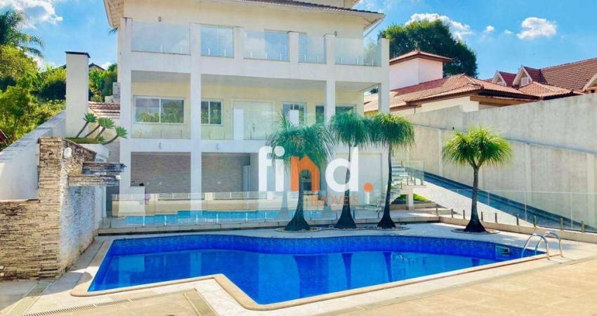 Casa com 5 dormitórios (suítes) à venda, 701 m² por R$ 3.200.000 - São Paulo ll - Granja Viana - Cotia/SP