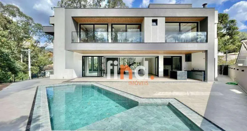 Casa com 4 dormitórios (4 suítes) à venda, 724 m² por R$ 8.700.000 - São Paulo ll - Granja Viana - Cotia/SP