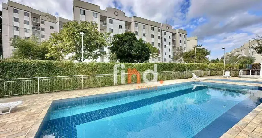 Apartamento com 2 dormitórios (1 suíte), 64 m² - venda por R$ 325.000 ou aluguel por R$ 3.553/mês - Bosque Clube Cotia - Cotia/SP
