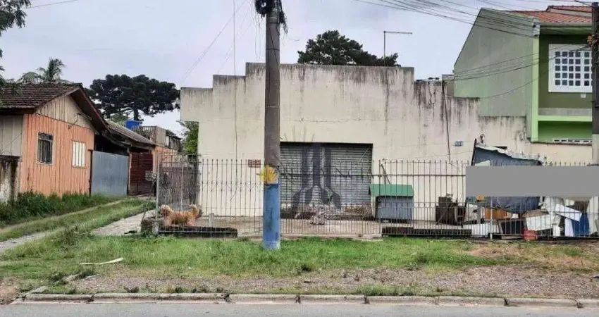 Terreno à venda, 516 m² por R$ 820.000,00 - Boqueirão - Curitiba/PR
