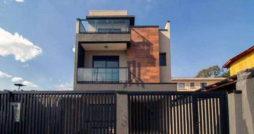 Sobrado com 3 dormitórios à venda, 138 m² por R$ 1.090.000,00 - Mercês - Curitiba/PR