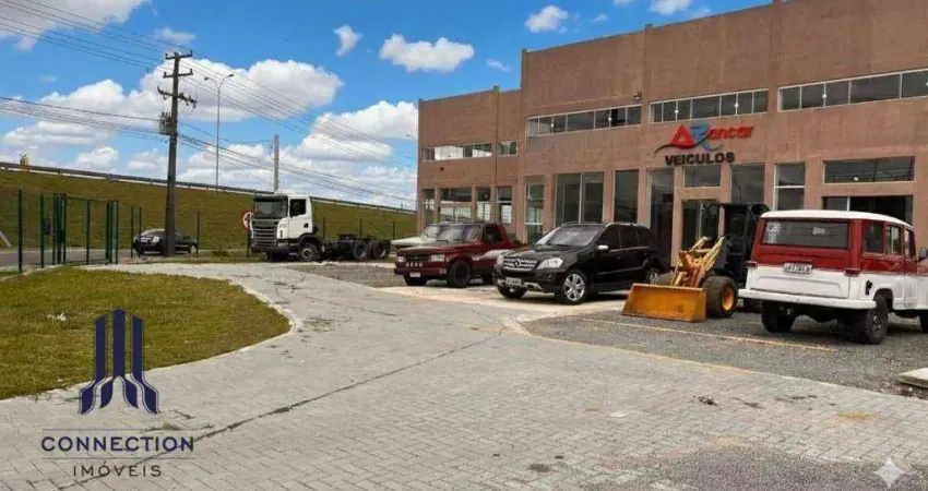 Barracão versátil de 695m² para locação em são josé dos pinhais