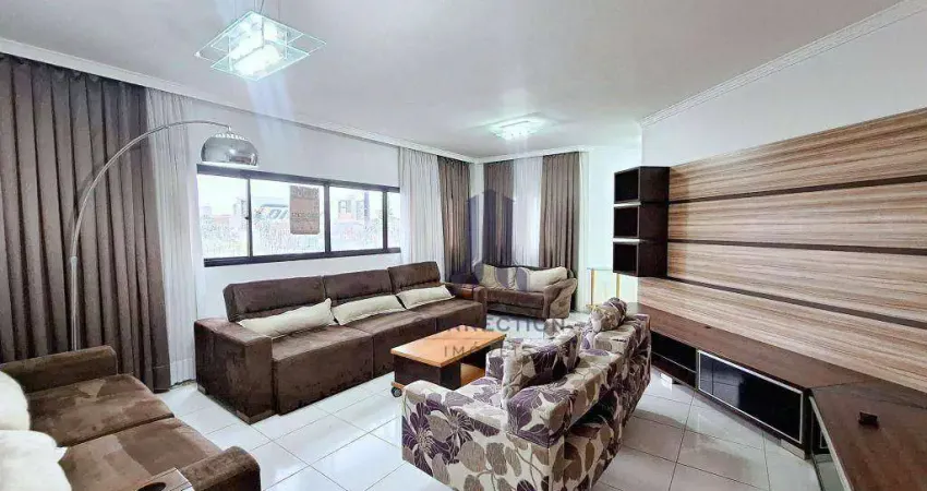 Apartamento com 4 dormitórios para alugar, 155 m² por r$ 4.734,81/mês - cidade jardim - são josé dos pinhais/pr