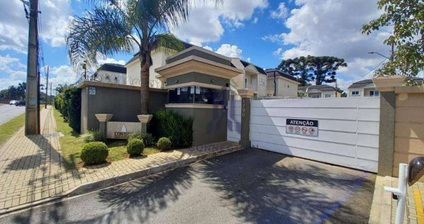 Sobrado com 3 dormitórios para alugar, 188 m² por R$ 6.918,33/mês - Santa Felicidade - Curitiba/PR