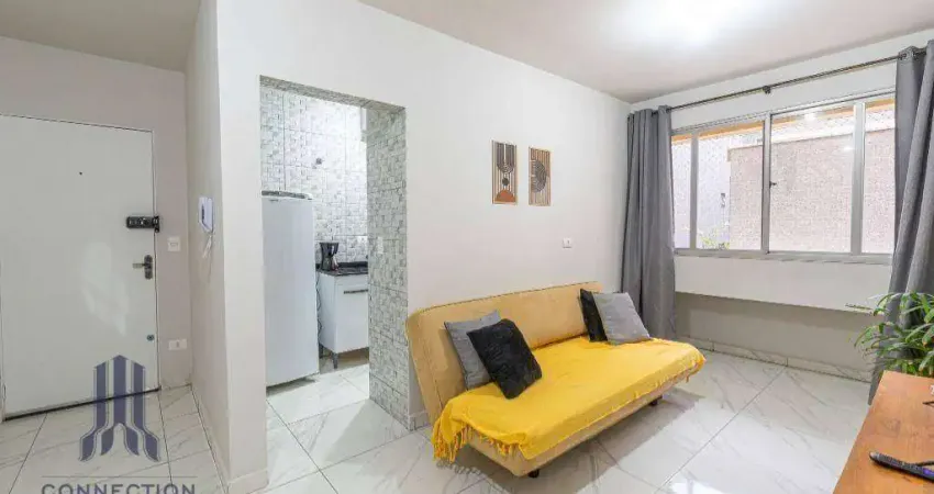Apartamento com 1 dormitório para alugar, 37 m² por r$ 2.681,26/mês - centro - curitiba/pr