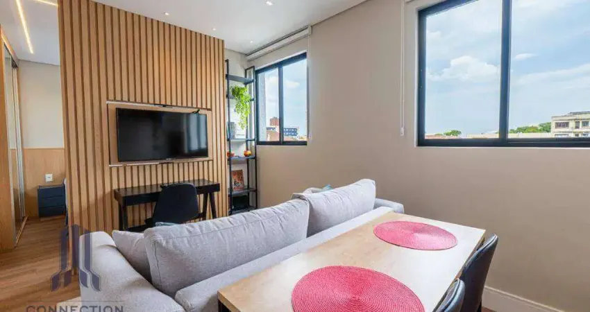 Studio com 1 dormitório à venda, 31 m² por r$ 399.000,00 - rebouças - curitiba/pr