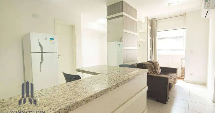 Studio com 1 dormitório para alugar, 34 m² por r$ 2.370,00/mês - centro - curitiba/pr