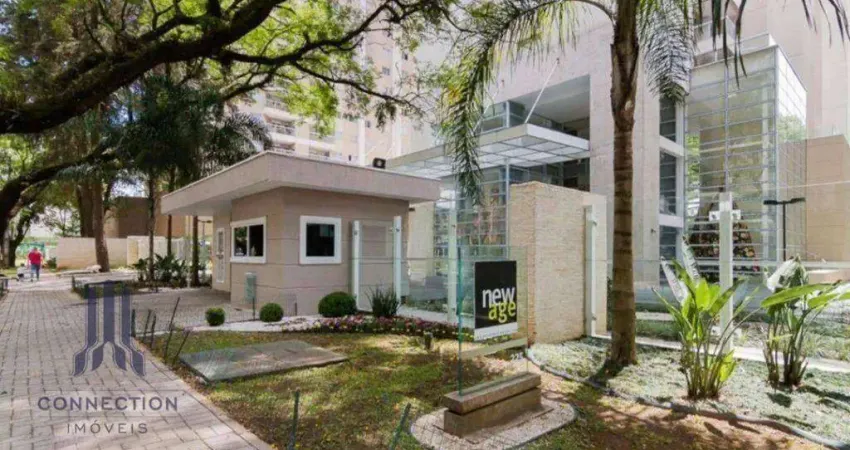 Apartamento com 2 dormitórios para alugar, 65 m² por r$ 3.971,23/mês - portão - curitiba/pr