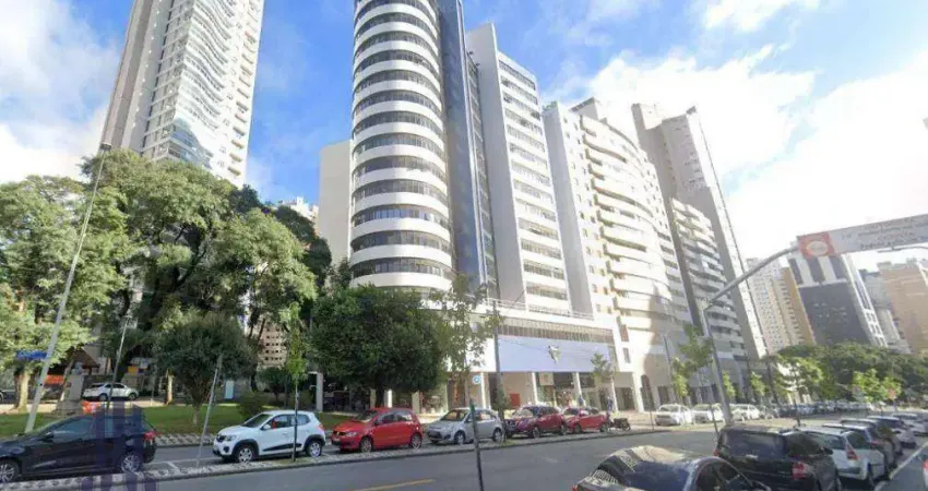 Sala para alugar, 38 m² por r$ 1.972,47/mês - água verde - curitiba/pr