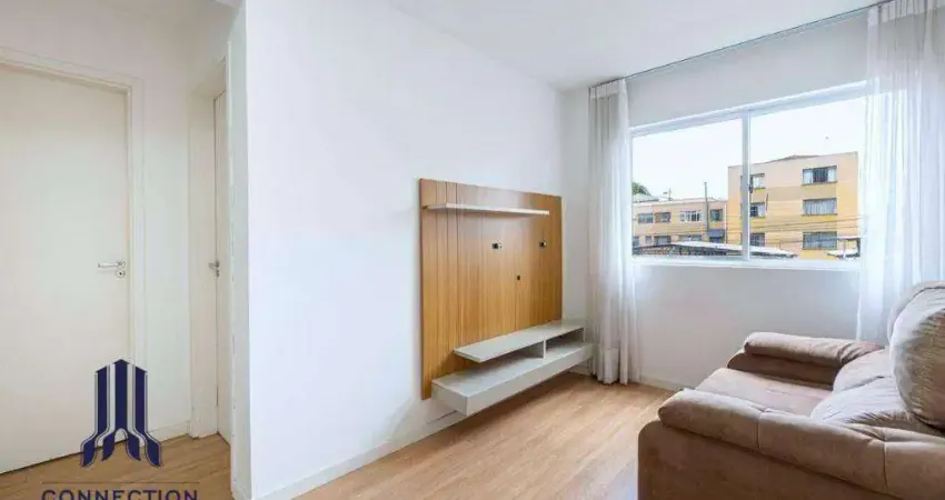 Apartamento com 1 dormitório para alugar, 33 m² por r$ 2.289,89/mês - portão - curitiba/pr