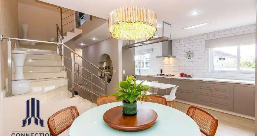 Sobrado com 3 dormitórios à venda, 113 m² por r$ 1.600.000,00 - santa felicidade - curitiba/pr