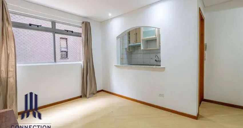 Apartamento com 2 dormitórios para alugar, 48 m² por r$ 2.329,40/mês - água verde - curitiba/pr