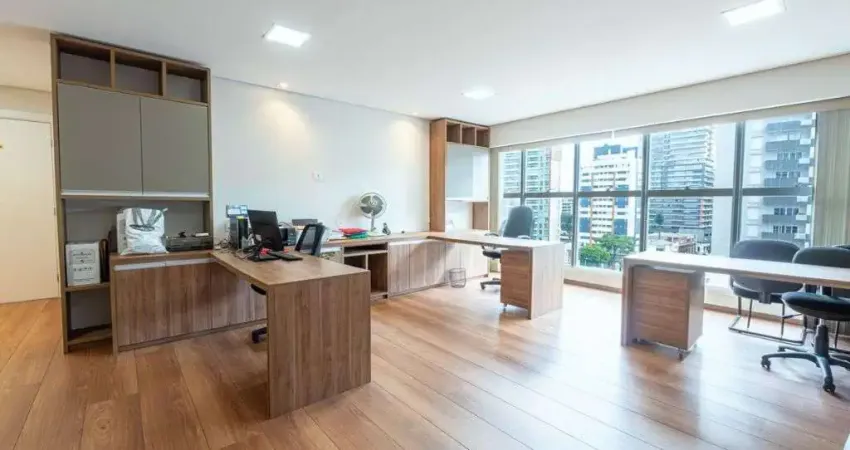Sala para alugar, 43 m² por r$ 4.160,00/mês - água verde - curitiba/pr