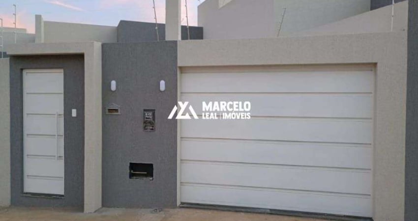 Casa nova e averbada pronta pra morar de 3/4 sendo 01 suíte no Bairro Primavera