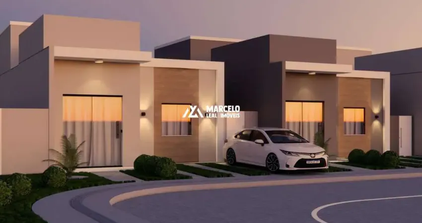 Casa solta com design moderno com 3 quartos sendo 1suíte em condomínio fechado n