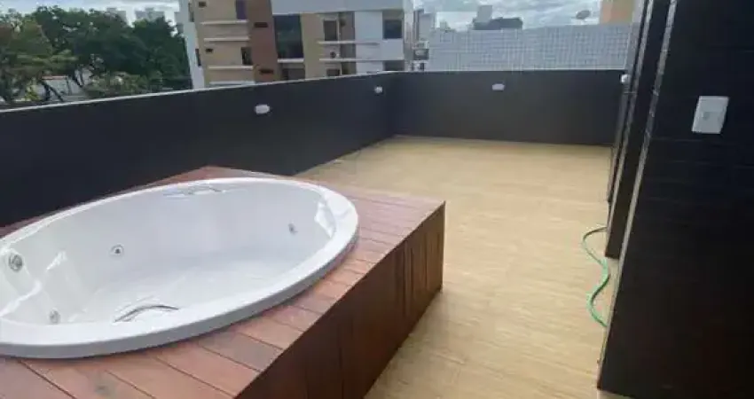 Cobertura para venda em joão pessoa, bancários, 3 dormitórios, 1 suíte, 2 banheiros, 1 vaga