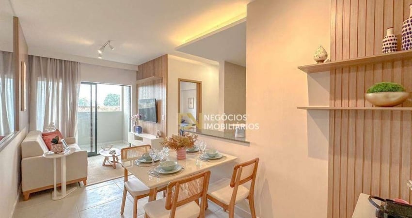 Apartamento com 2 dormitórios à venda, 61 m² por R$ 290.000,00 - Neópolis - Natal/RN
